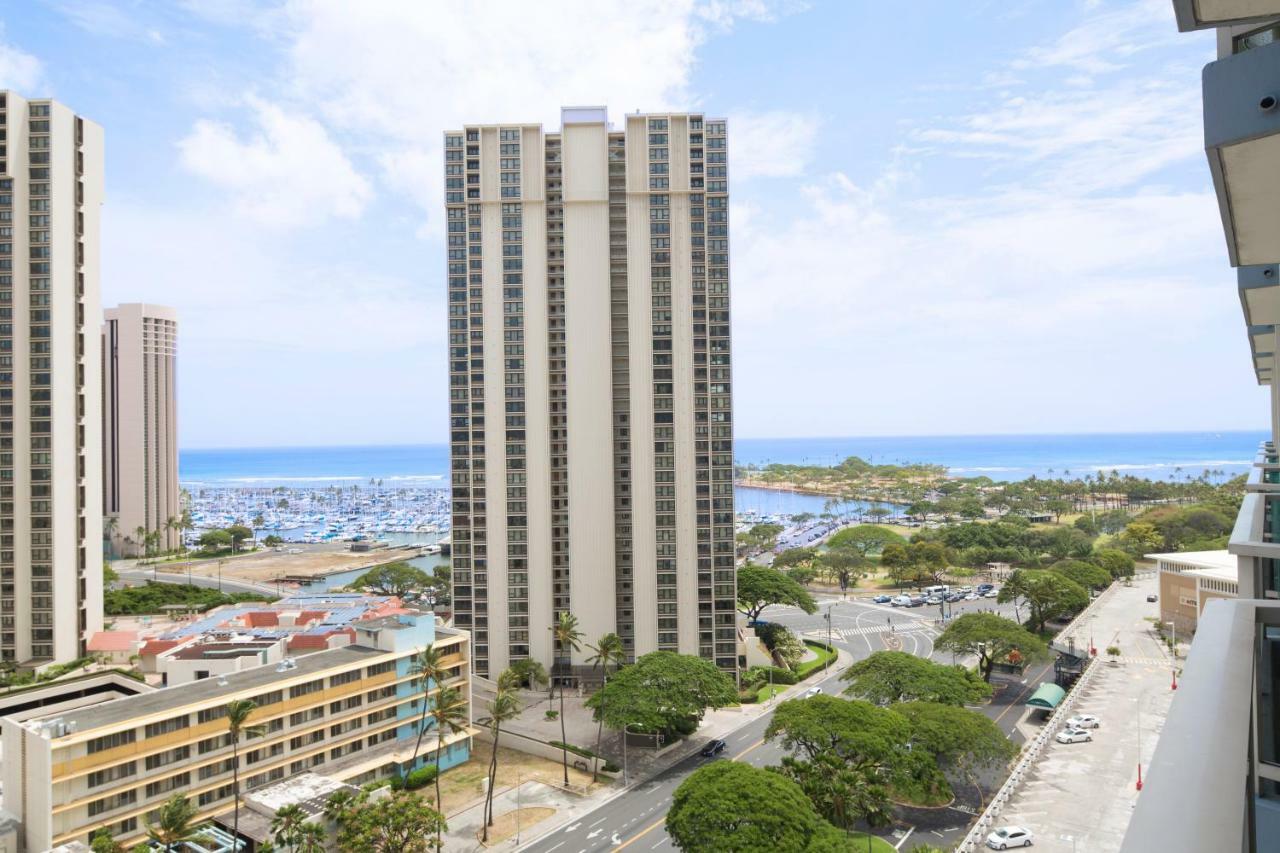 Ferienwohnung Studio At Ala Moana With Ocean Views Honolulu Exterior foto